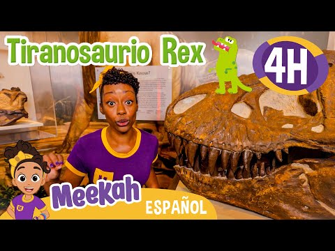 El Rugido del Dinosaurio de Meekah | 💜¡Hola Meekah!💜Amigos de Blippi | Videos educativos