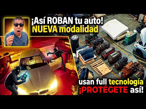 ASÍ ROBAN tu Auto en 30 Seg, usan tecnología ALERTA