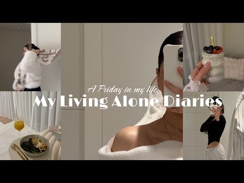 My Living Alone Diaries | How a homebody spend a Friday...