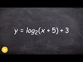 Understanding Logarithms and Graph Transformations