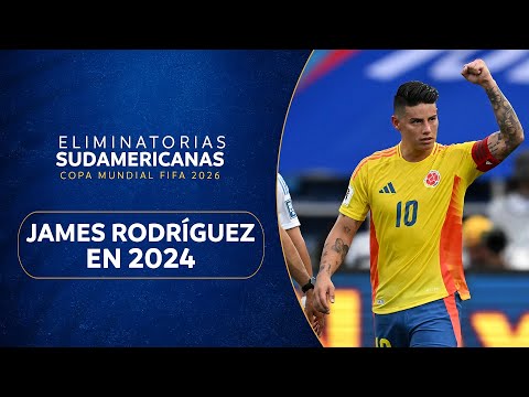 JUGADAS DE JAMES RODRÍGUEZ EN LAS ELIMINATORIAS SUDAMERICANAS EN 2024