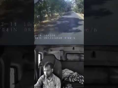 "Truck Accident Occurred When the Driver Felt Sleepy"#shortvideo #shortsviral #dashcam #truckdriver