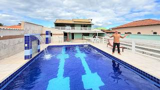 É MUITO ESPAÇO! CASA COM 4 QUARTOS PISCINA E ÁREA GOURMET- ARARUAMA RJ