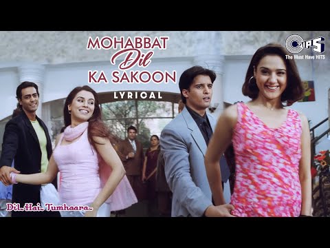 Mohabbat Dil Ka Sakoon Hai Aitbaar - Lyrical | Kumar Sanu | Alka Yagnik | Udit Narayan | Hindi Song