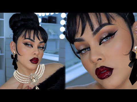 MAQUILLAJE FÁCIL Y RÁPIDO PARA NAVIDAD O AÑO NUEVO/ LOOK DE TENDENCIA