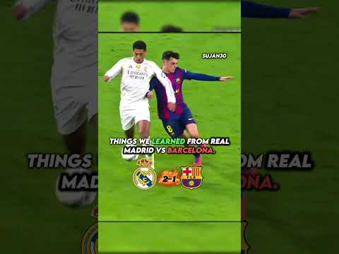 Things we learned from Last El-Clasico are so realistic 🔥🥶🥶
