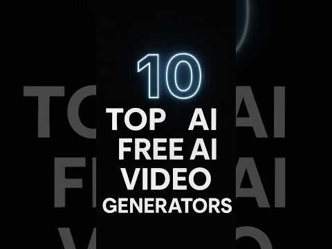 Top 10 Free Ai Video Generator Tools