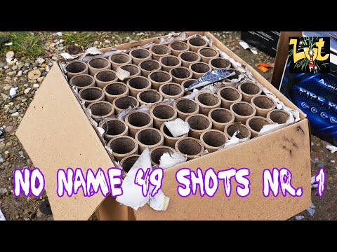 No Name Cake 1 Flowerbed 49 shots Salon Roger Fireworks