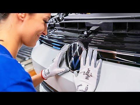 2020 VW GOLF 8 production line ? Volkswagen Car Factory