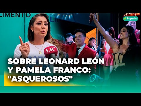 Karla Tarazona IMPACTA al ser consultada por el junte de Pamela Franco y Leonard León en concierto