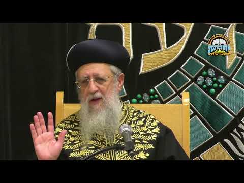 למי נותנים זכר למחצית השקל I מרן הראשון לציון הגאון רבי דוד יוסף שליט