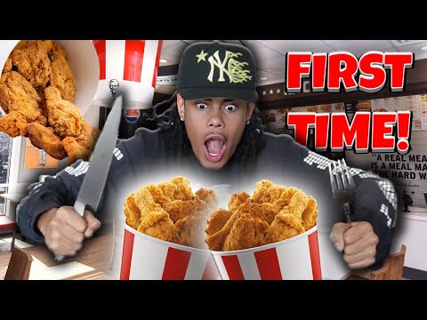 Black Guy Tries Fried Chicken For The 1st Time In His Life... *Not Clickbait*