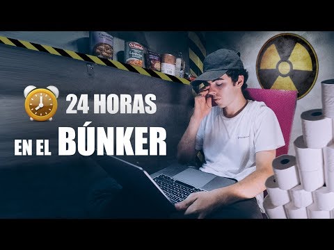 RETO 24 HORAS en el BÚNKER APOCALÍPTICO