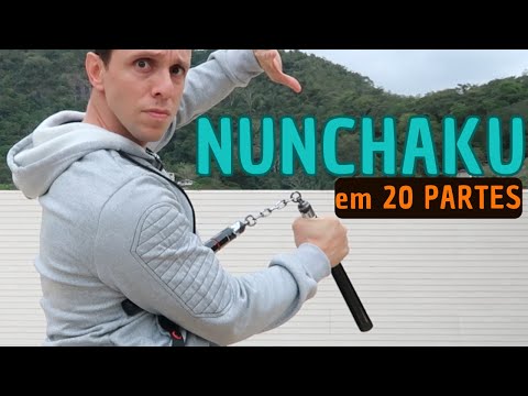 TUTORIAL NUNCHAKU ESTILO KUNG-FU / Aprenda em 20 partes básicas! #nunchaku