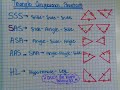 Exploring Triangle Congruence Concepts