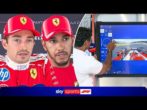 How did Ferrari's Lewis Hamilton & Charles Leclerc miss out in Belgian GP Qualifying? 🤔