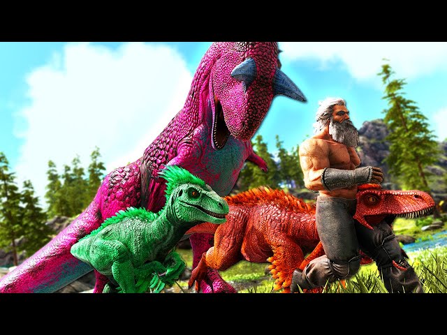 This Dinosaur Can KNOCK OTHER Dinosaurs Out WITH ITS HEAD! | ARK MEGA Modded #7