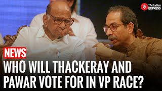 Will Thackeray and Pawar Back NDA’s VP Candidate CP Radhakrishnan? Here’s What They Said