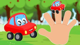 Gia Đình Ngón Tay Xe Hơi | Bài Hát Học Tập Cho Trẻ Mẫu Giáo Tại Việt Nam - Little Red Car