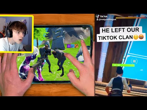 I Left my TIKTOK Clan in Fortnite...