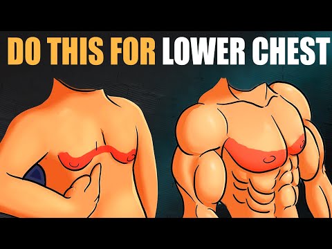 DO THIS For FAST LOWER CHEST GROWTH |MAN BOOBS SOLUTION|