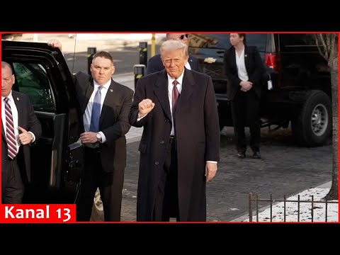 LIVE: Trump attends prayer service at Washington National Cathedral