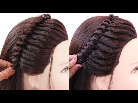 most easy hairstyle | new hairstyle for girls | hair style girl for wedding | hairstyles
