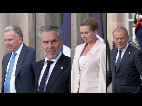European leaders, US envoys leave Elysee after talks on Ukraine | AFP
