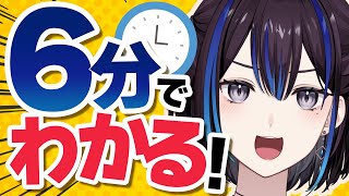 【切り抜き】6分でわかる個人勢VTuber悠針れい【まとめ】#ゆうばりビデオ