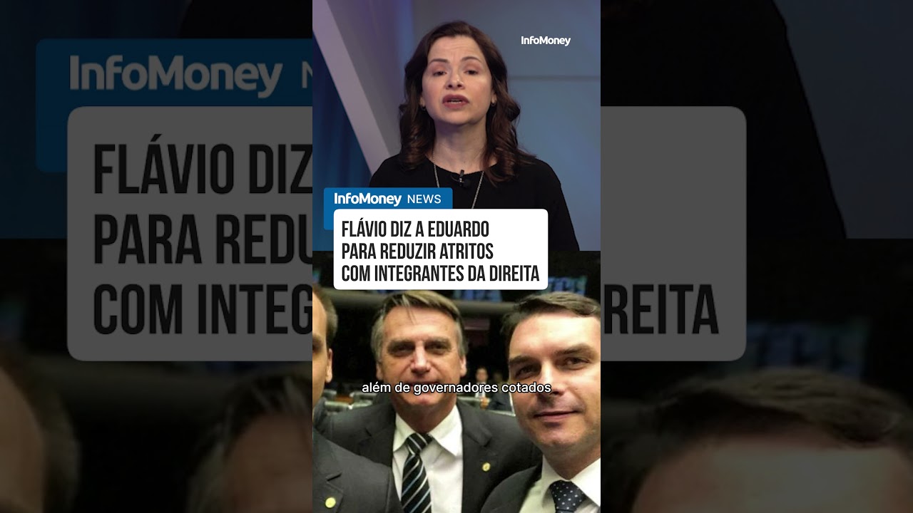 Flávio diz a Eduardo para reduzir atritos com integrantes da direita