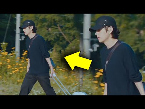 😅 Taehyung forgot that he's famous
