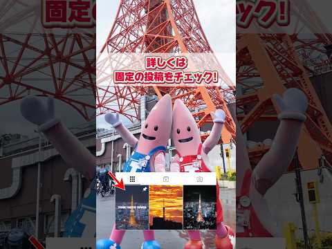 【東京タワー】写真好きな人必見な○○知ってる？？ #shorts #tokyotower