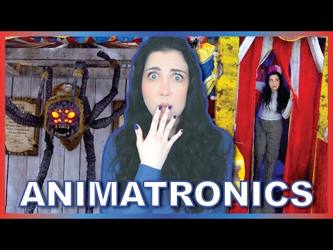 Jessii Is Terrified Of The New Spirit Halloween Animatronics