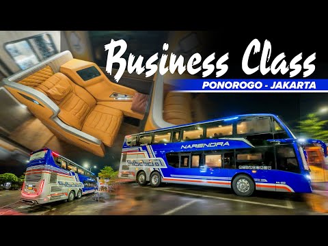 BUS MEWAHNYA WARGA PONOROGO ! Ponorogo - Jakarta Narendra Double Decker Jetbus 5