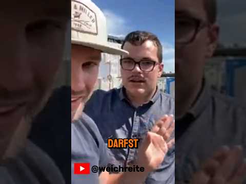 "Du bist illegal" 🏳️‍🌈  [AfD Bürgerdialog, Freiberg 1.7.24]