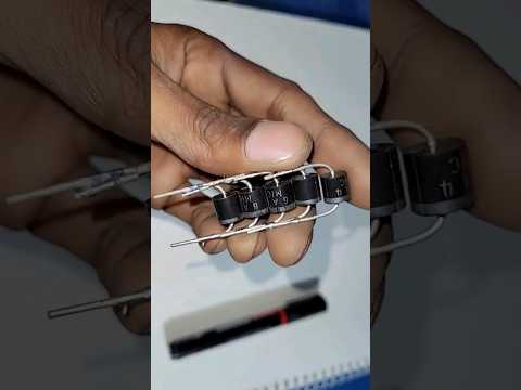 How to Diode Parallel करना सीखें || Diode parallel ampere || Electronics Verma || #shorts