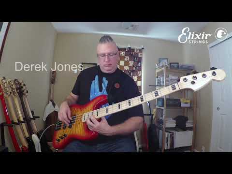 Derek Jones Bass Guitar Lesson – Add Dynamics to Basslines with Slides | ELIXIR Strings