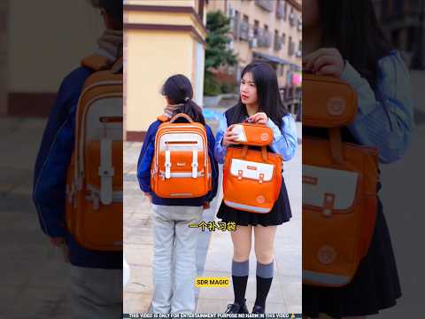 "Must-Have School Bag 🎒 With Extra Storage + FREE Bag Inside 🛍️" #shorts