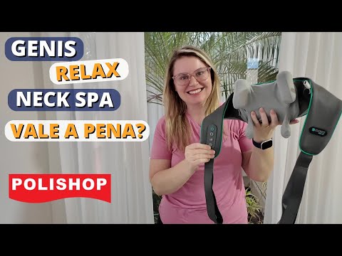 Genis Relax Massageador de Pescoço Neck Spa da Polishop