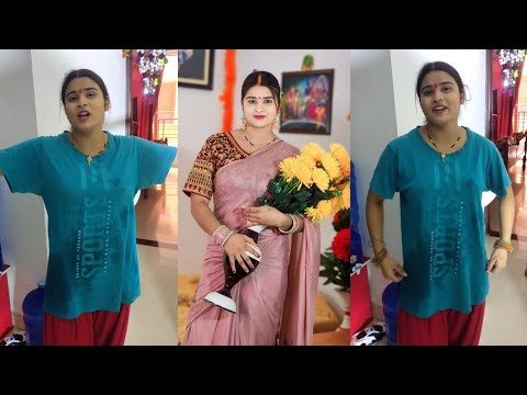 New #vlog 🤣 Aaj Pati Ka T-shirt Pahan Li,  कैसी लग रही हूं 😎 #Blog, Desi Star Video