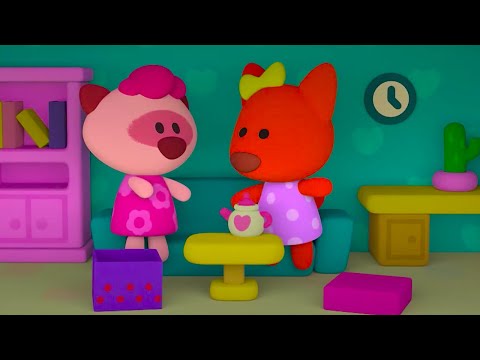 Мультик 🐻  МиМиМишки - Играем в куклы! 👭 Веселый сборник про игрушки 🧸