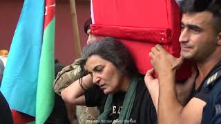 Zaqatala öz Şəhidini son mənzilə yola salır.