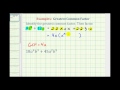 Understanding Greatest Common Factor and Factoring Binomials