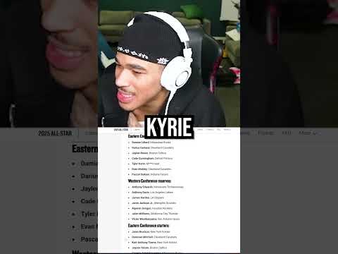PlaqueBoyMax Reacts To The 2025 All-Star NBA List 😭