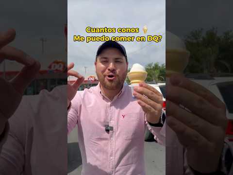 Cuantos conos🍦me puedo comer con $0 💰