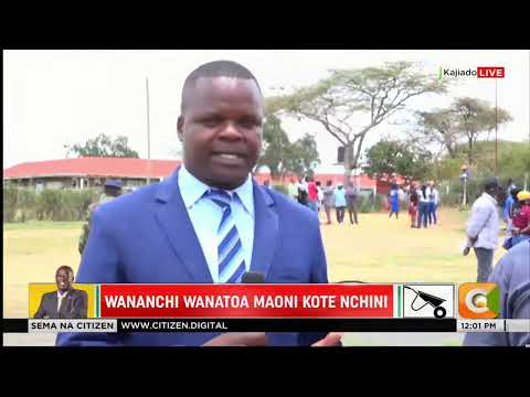 VIDEO: Kuondelwa kwa Gachagua wananchi wa Kajiado wanatoa maoni​Citizen TV Kenya