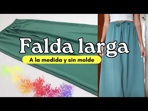 Falda SIN MOLDE - Perfecto para principiantes