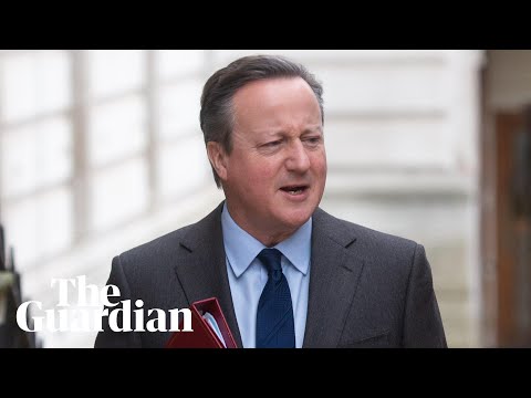 Foreign secretary David Cameron takes questions in Lords – watch live