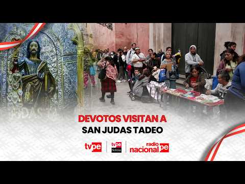 Cientos de fieles llegan a la iglesia San Francisco en homenaje a San Judas Tadeo