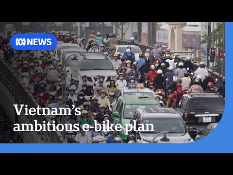 YouTube video thumbnail: Vietnam Gears up for Phase Out of Petrol Motorbikes From City Centres